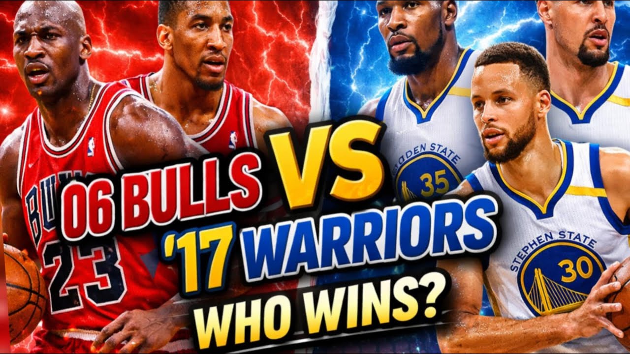 17 WARRIORS vs 96 BULLS.. WHO'S BETTER?? #sim  !sub #myteam #park