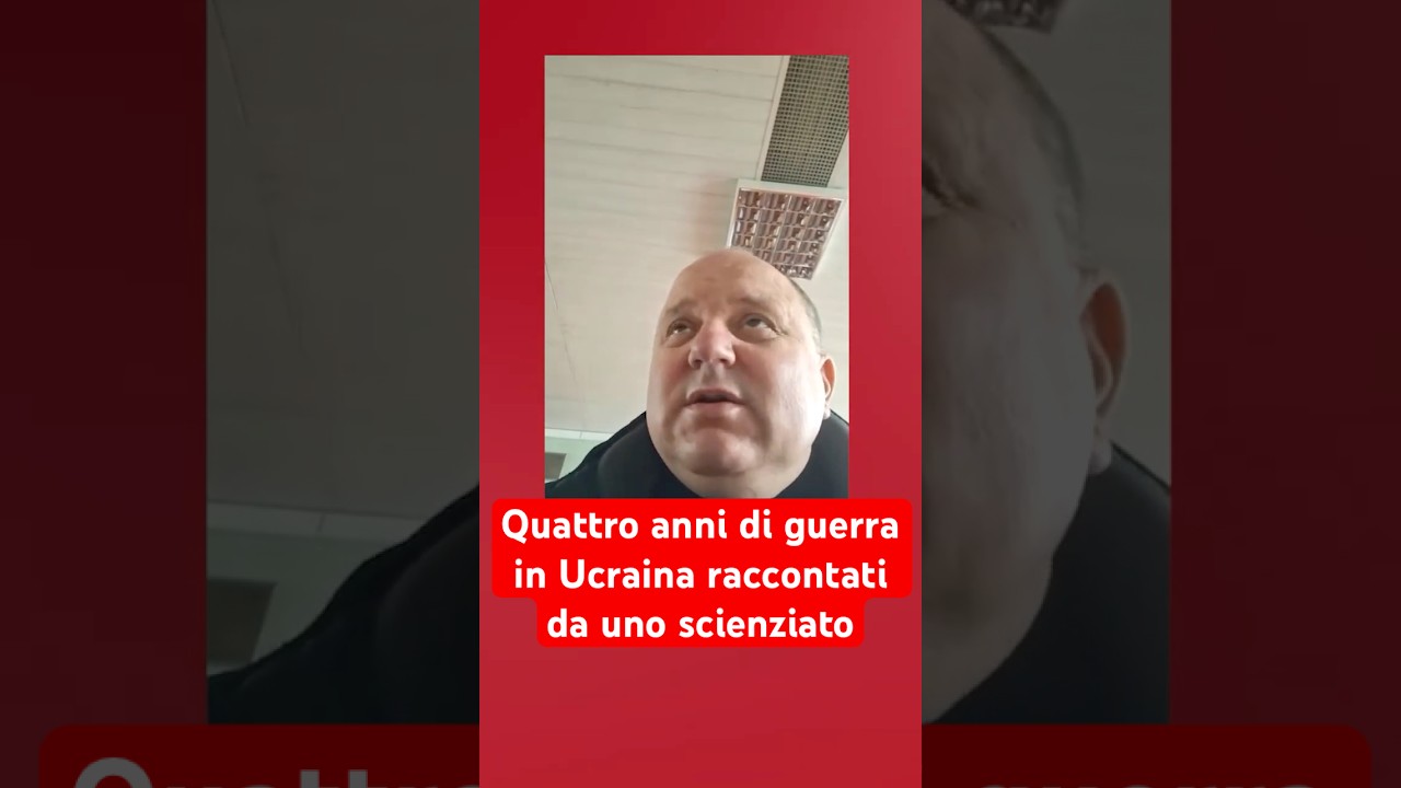 Quattro anni di guerra in Ucraina raccontati da uno scienziato