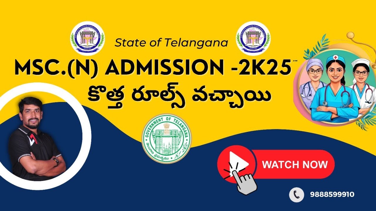 ONLINE REGISTRATION FOR MSc NURSING ADMISSION 2024 25