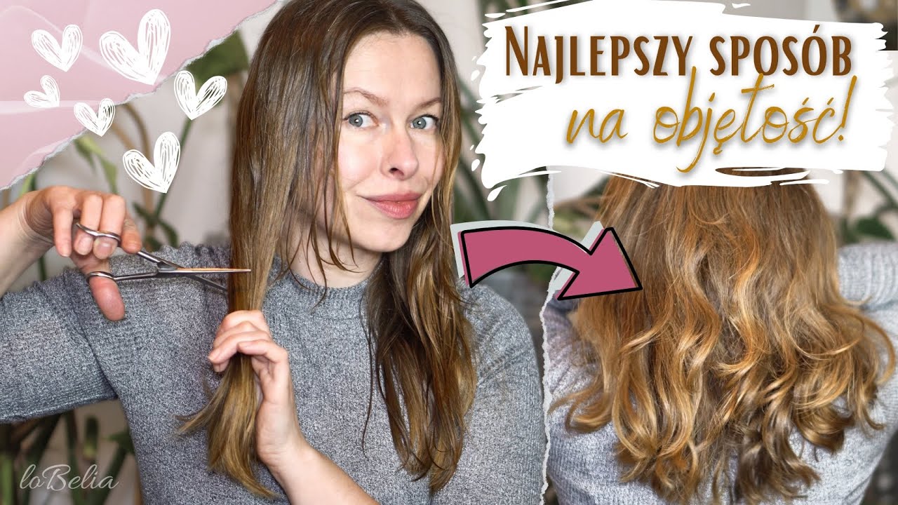Obcinam włosy w domu - Mój najlepszy sposób na objętość!