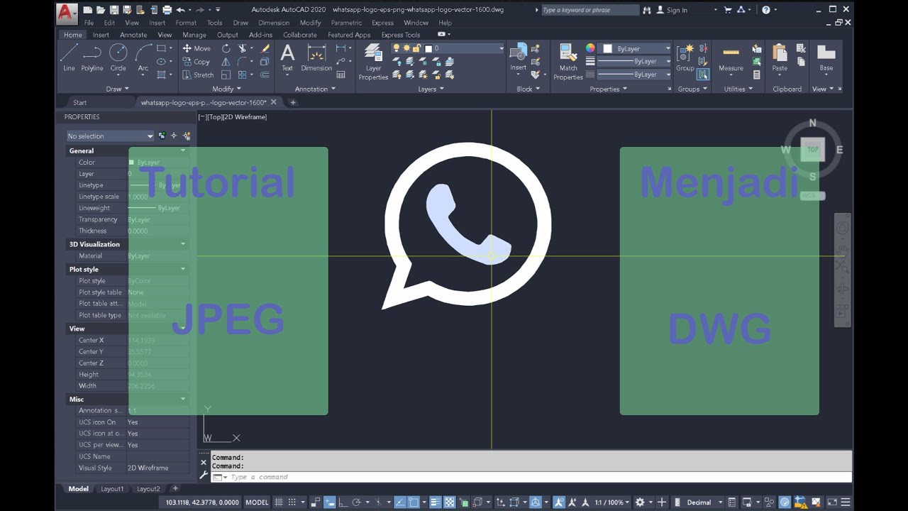 Jpeg to Dwg