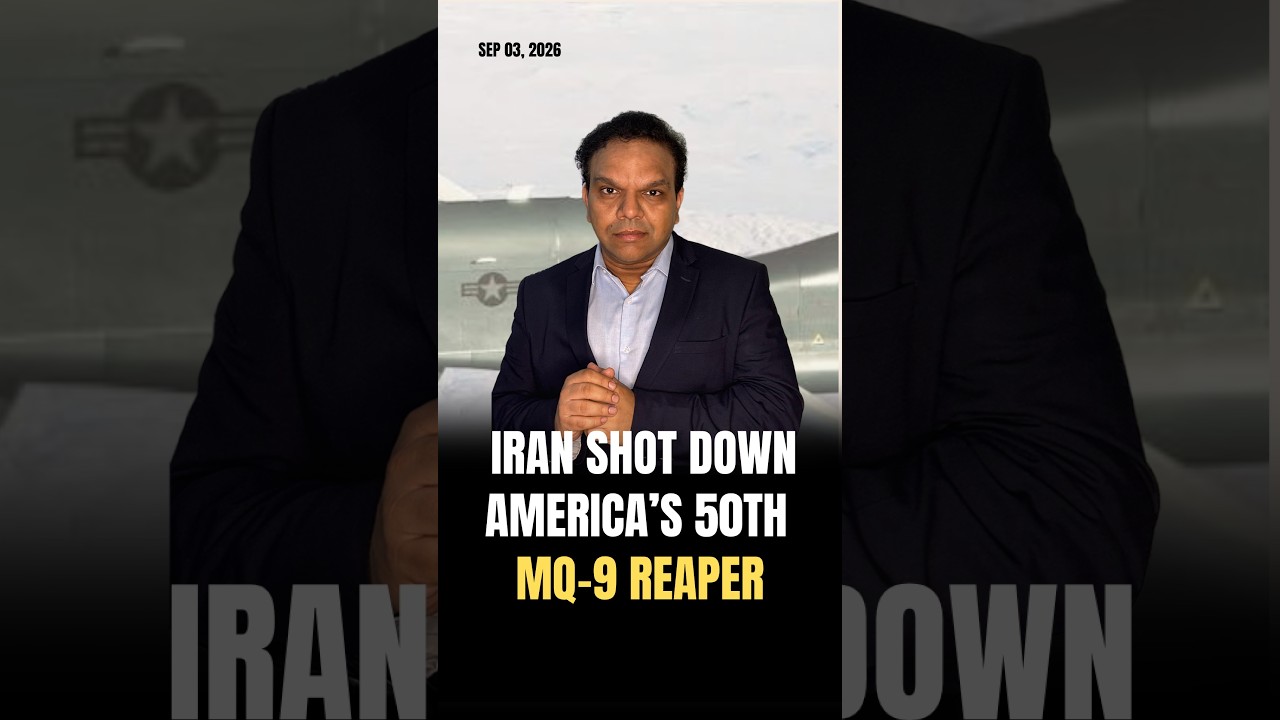 Iran Shot Down America&rsquo;s 50th MQ-9 Reaper #iran #iranwar #mq9reaper #mq9 #dronecrash #dronecrashes