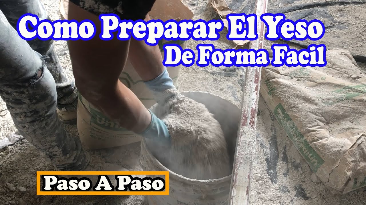 Como Pulir Una Pared Con Yeso
