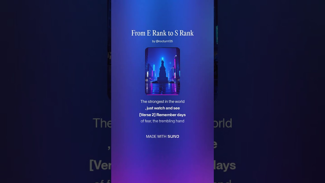 From E Rank to S Rank Alt