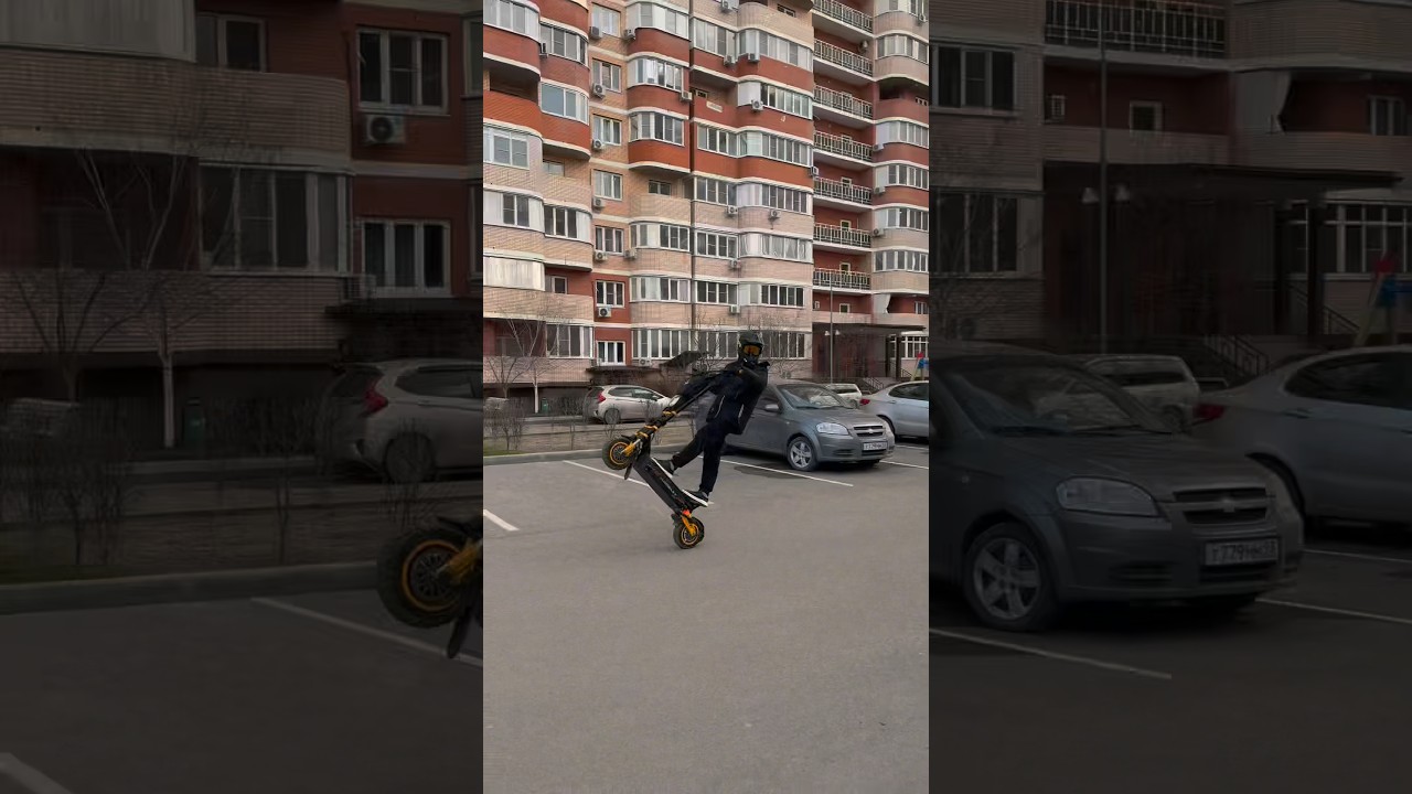 Добьём 10к до начала сезона?) #стрит #escooter #rather #самокат #bikelife #куго #стант #edit ￼