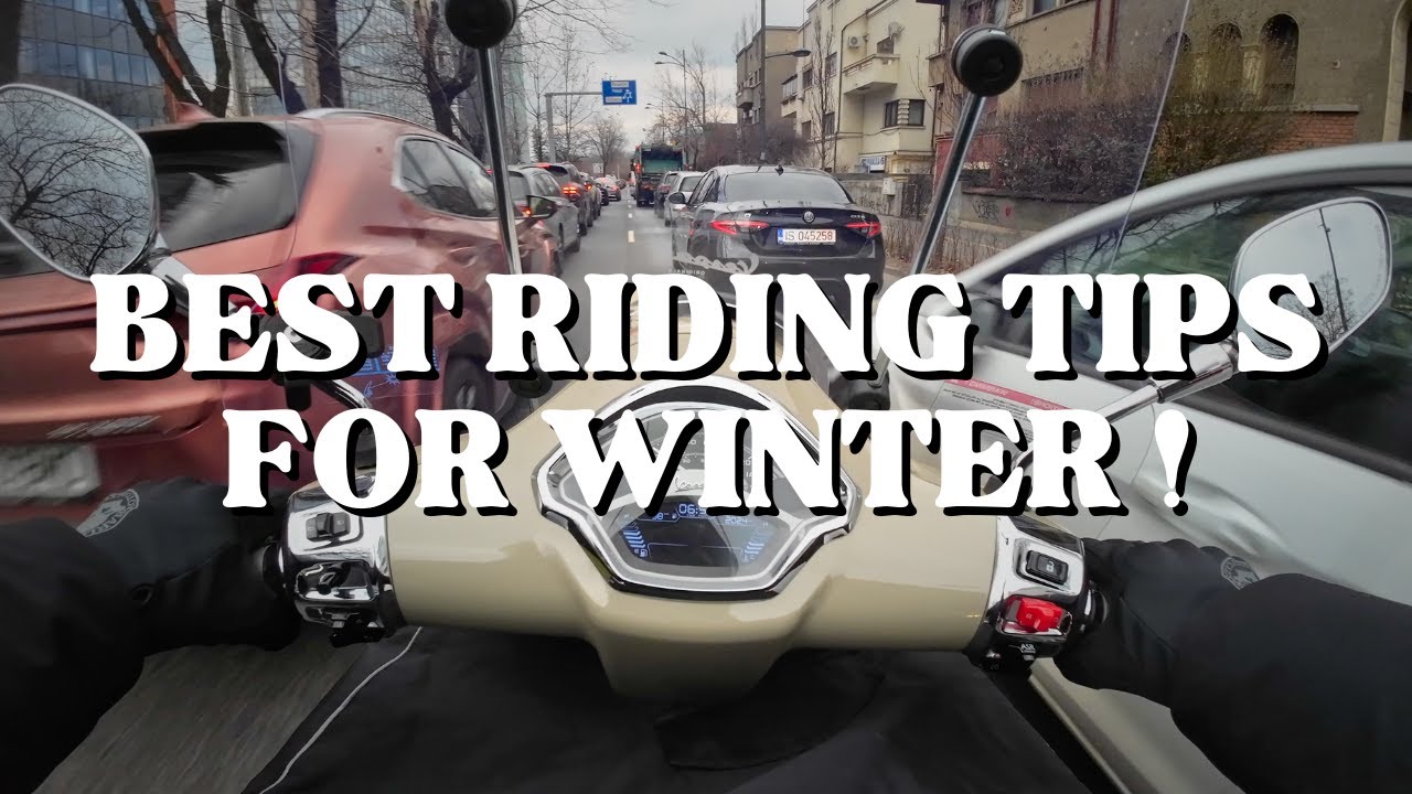 VESPA RIDING TIPS IN THE WINTER!