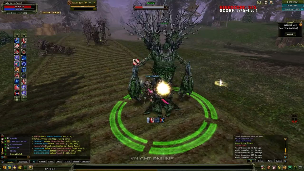 Knight Online Agartha CZ Hile Bildirimi