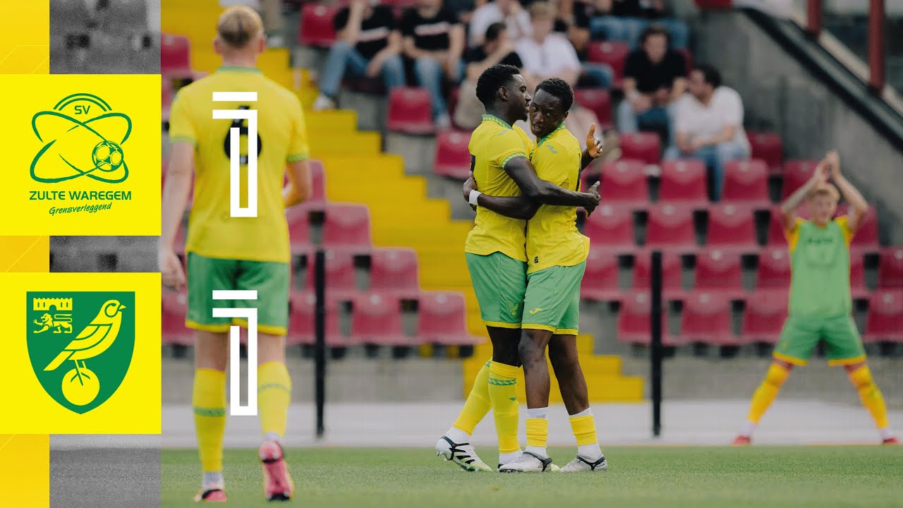 An eventful battle in Belgium 😅 | Highlights | SV Zulte Waregem 1-1 Norwich City