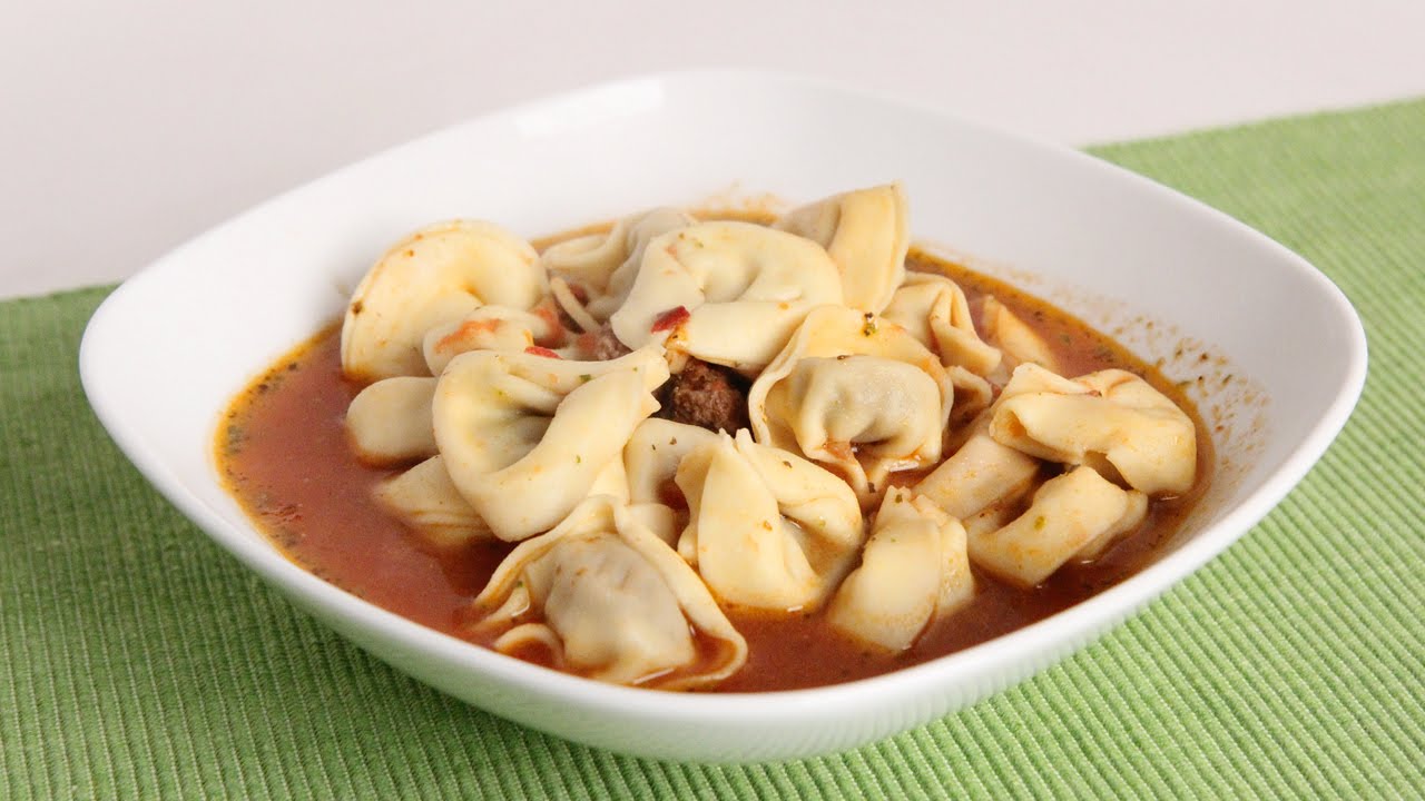 Twenty Minute Italian Tortellini Soup Recipe - Laura Vitale - Laura in the Kitchen Episode 995