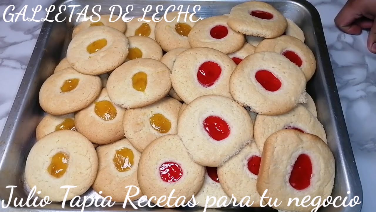 Galletas de leche polvo receta fina para negocio