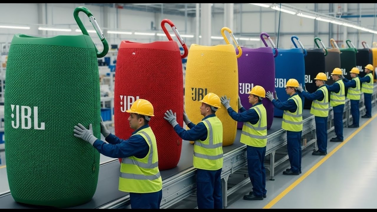 Inside the JBL Mini Speaker Factory | How the JBL Clip 5 Ultra-Portable Waterproof Speaker Is Made