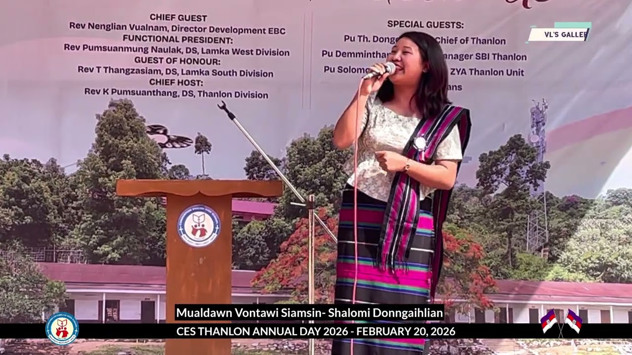 Shalomi Donngaihlian - Mualdawn Vontawi Siamsin, Annual Day 2026