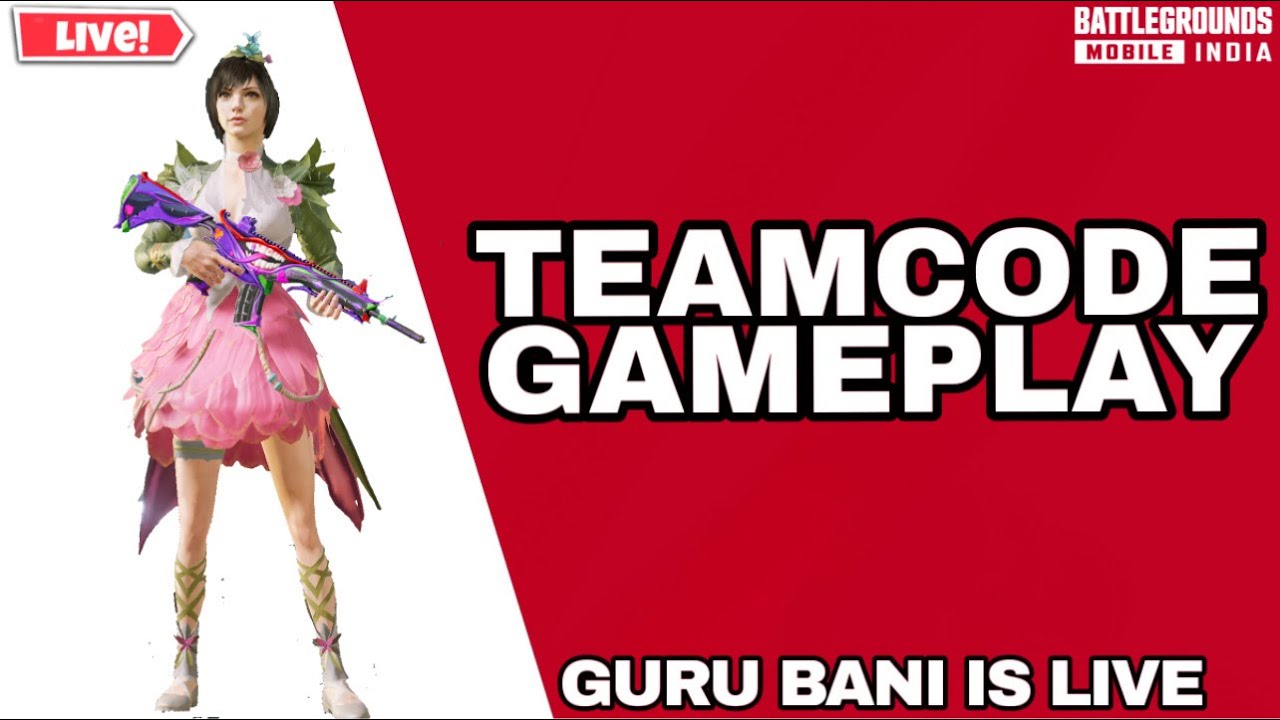 TEAMCODE GAMEPLAY | BGMI LIVE WITH BANI ❤️ | #bgmi #girlgamer #teamcodes