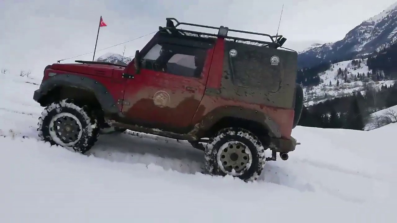 Off-road/Samurai Parçalıyor/ Artvin Şavşat / Aşağı Koyunlu Köyü / bed_yollar_offroad