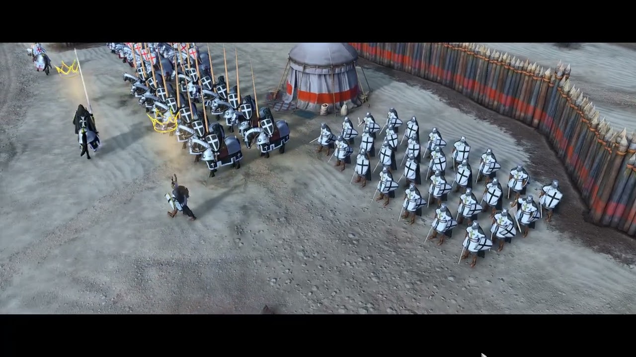 Age of Empires IV: Campaign Sultan accends - The Battle of Mansurah #5 Saladin