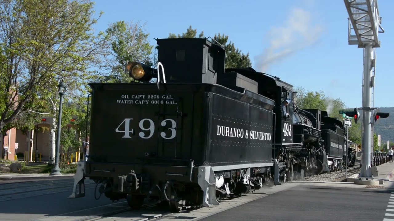 Chasing the Durango and Silverton