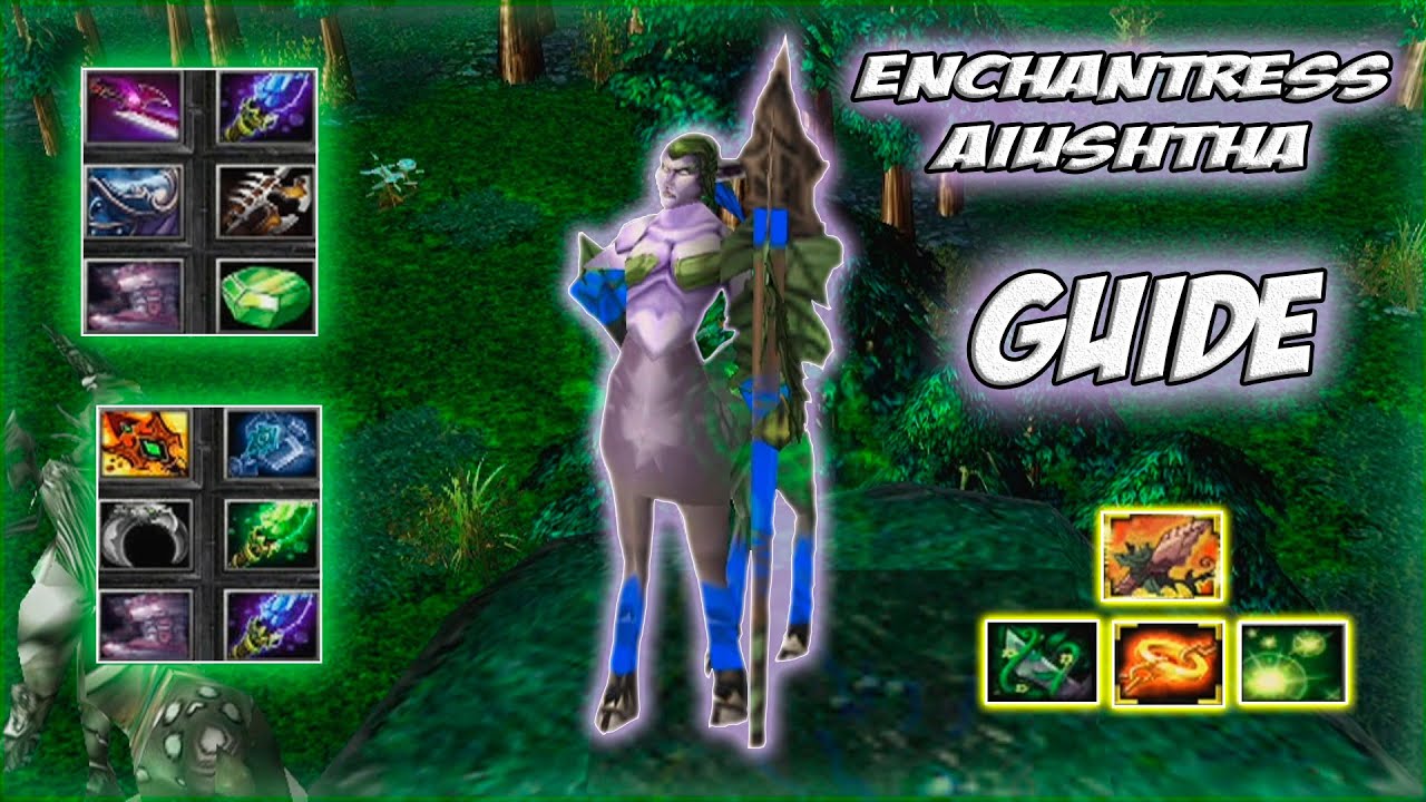 Enchantress Aiushtha | Гайд на Инчантресс | Как душить на этом герое? RAMPAGE?