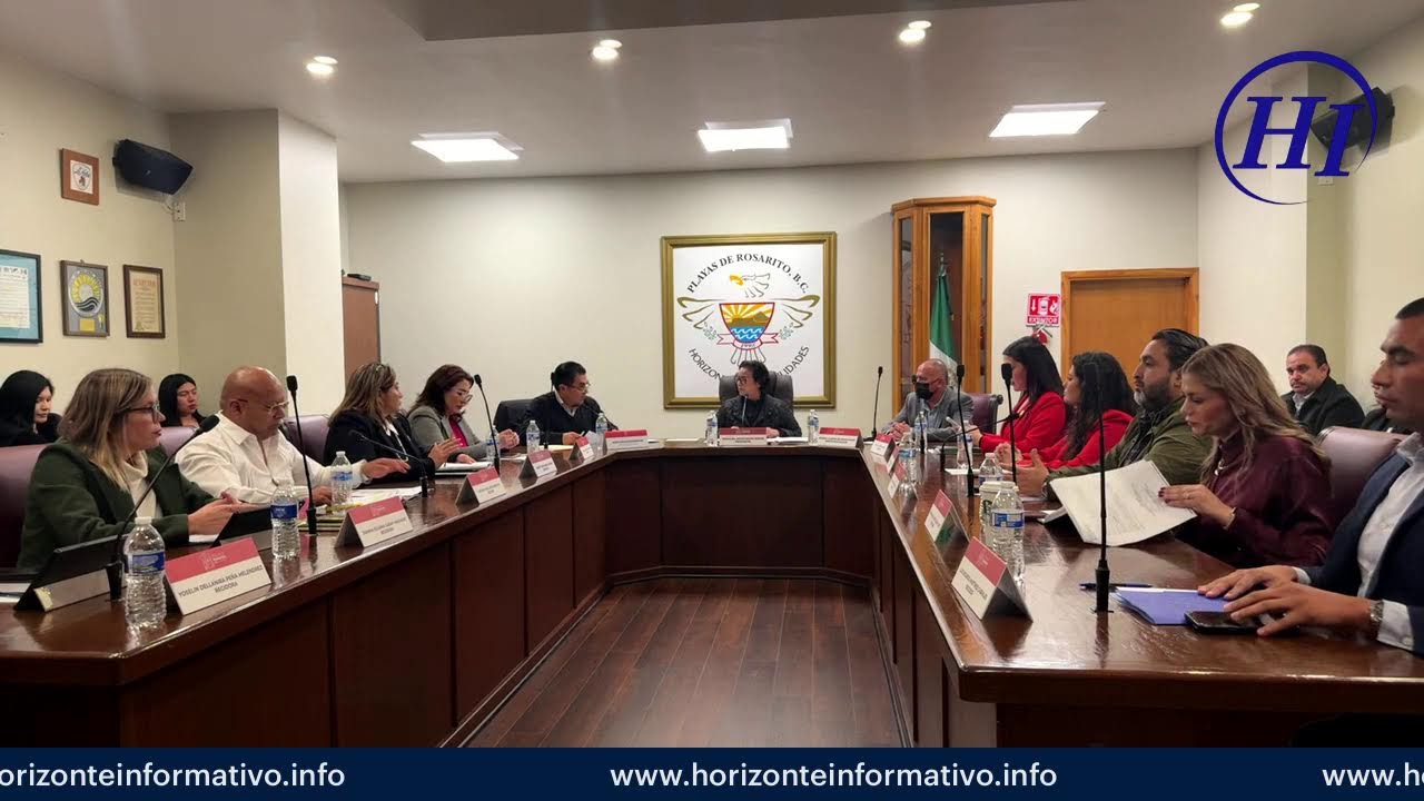 Sesión Ordinaria de Cabildo del Ayuntamiento de Playas De Rosarito