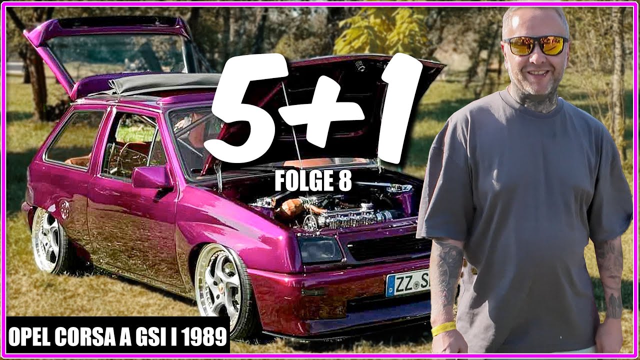 F.8 I  OPEL Corsa A GSI 1989 I 5+1 Fragen an einen Petrolhead