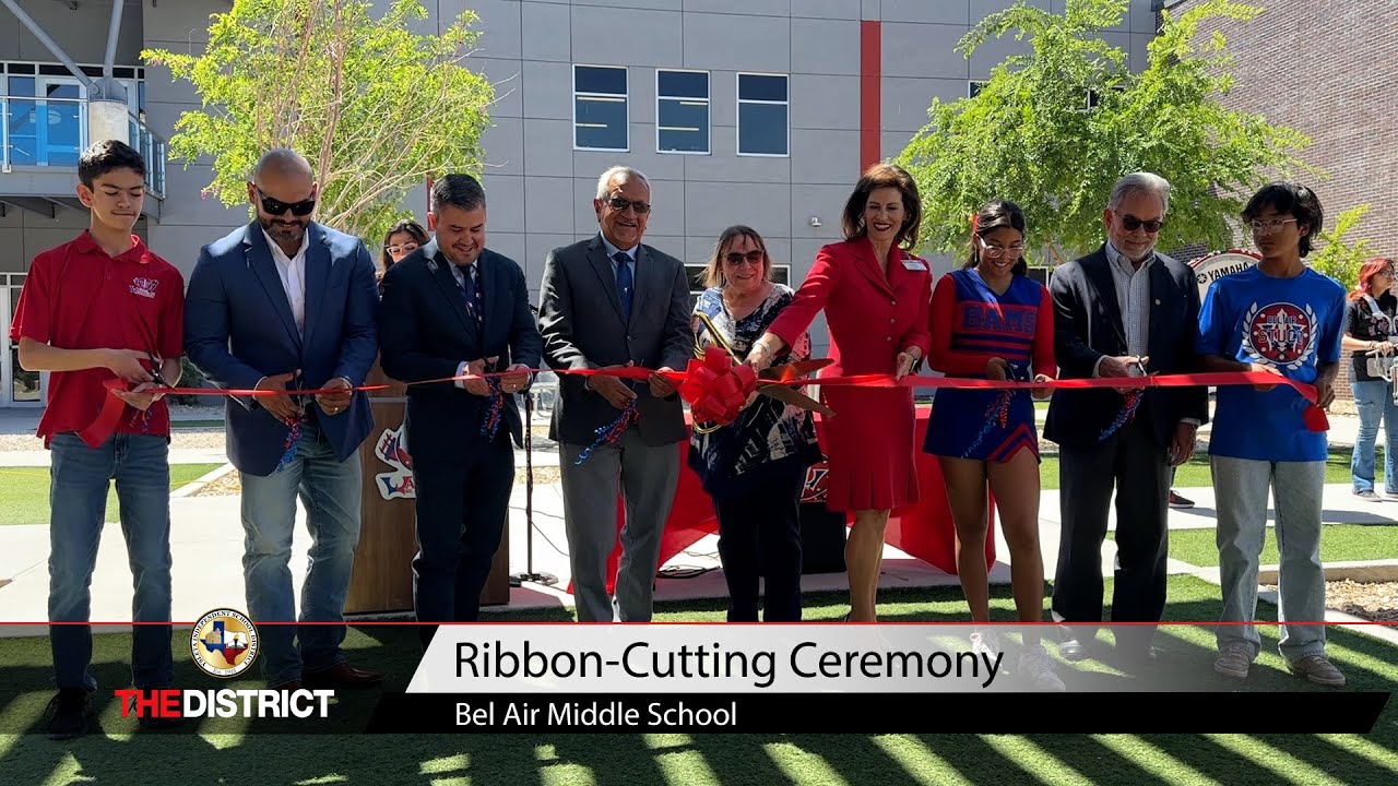Ysleta ISD holds ribbon-cutting ceremony for new Bel Air MS