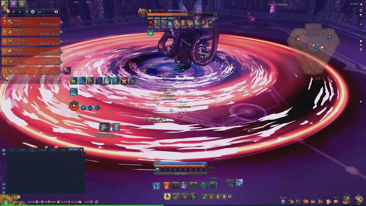 Blade and Soul: Scarlet Conservatory Boss 1