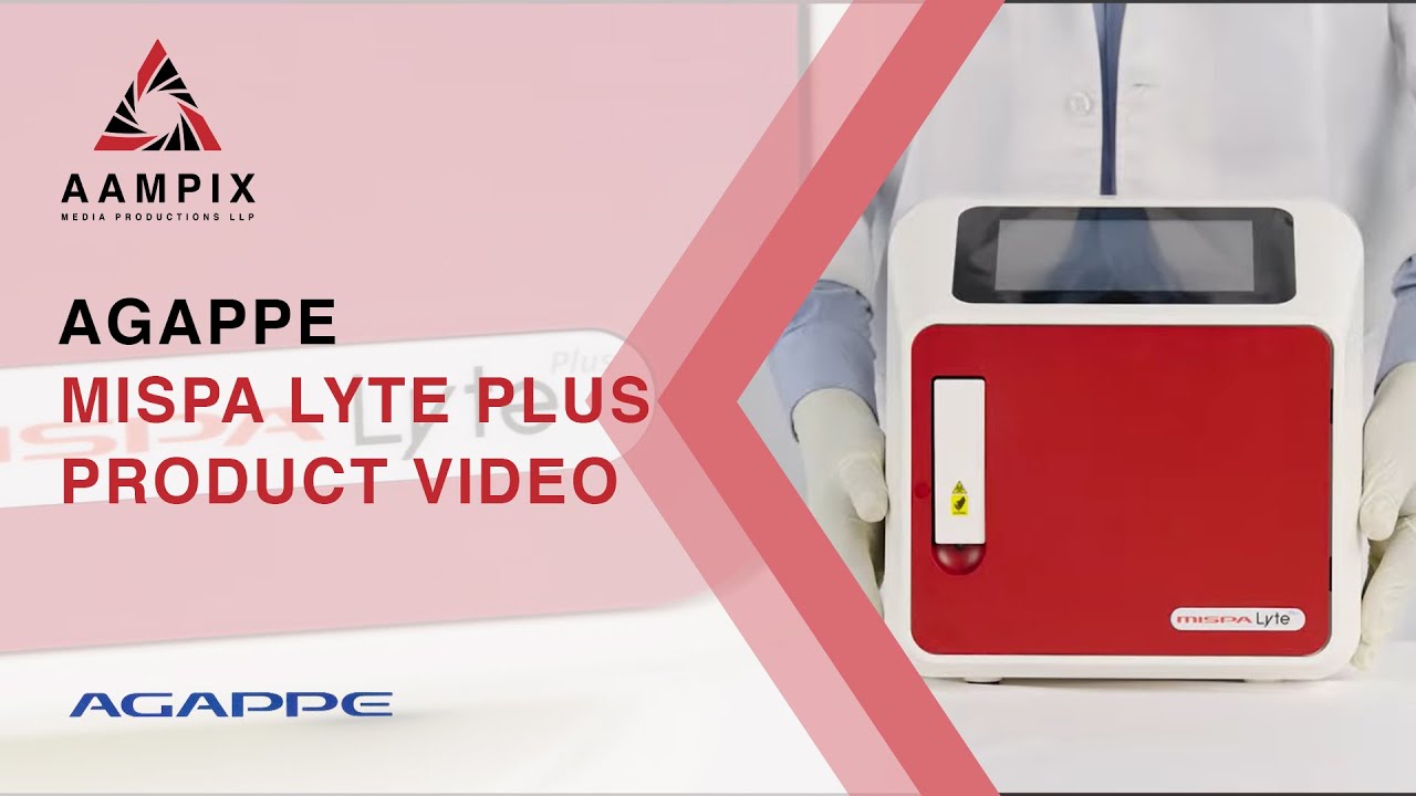 Product Video for Agappe Mispa Lyte Plus in 4K