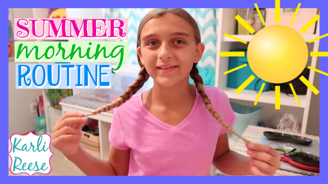 MY SUMMER MORNING ROUTINE