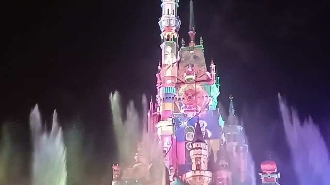 Hongkong Disneyland Fireworks Display | October 29, 2025