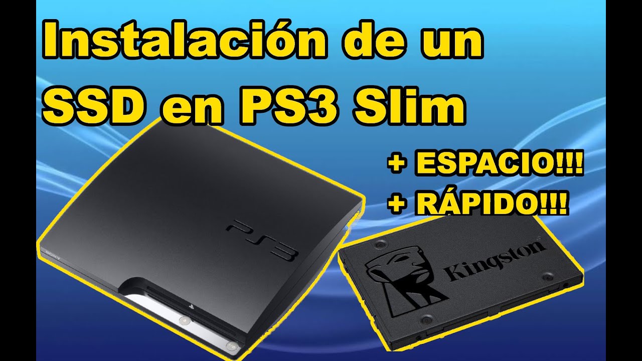 🛠️🎮 Como Instalar un disco SSD o HD en PS3 SLIM 🛠️🎮