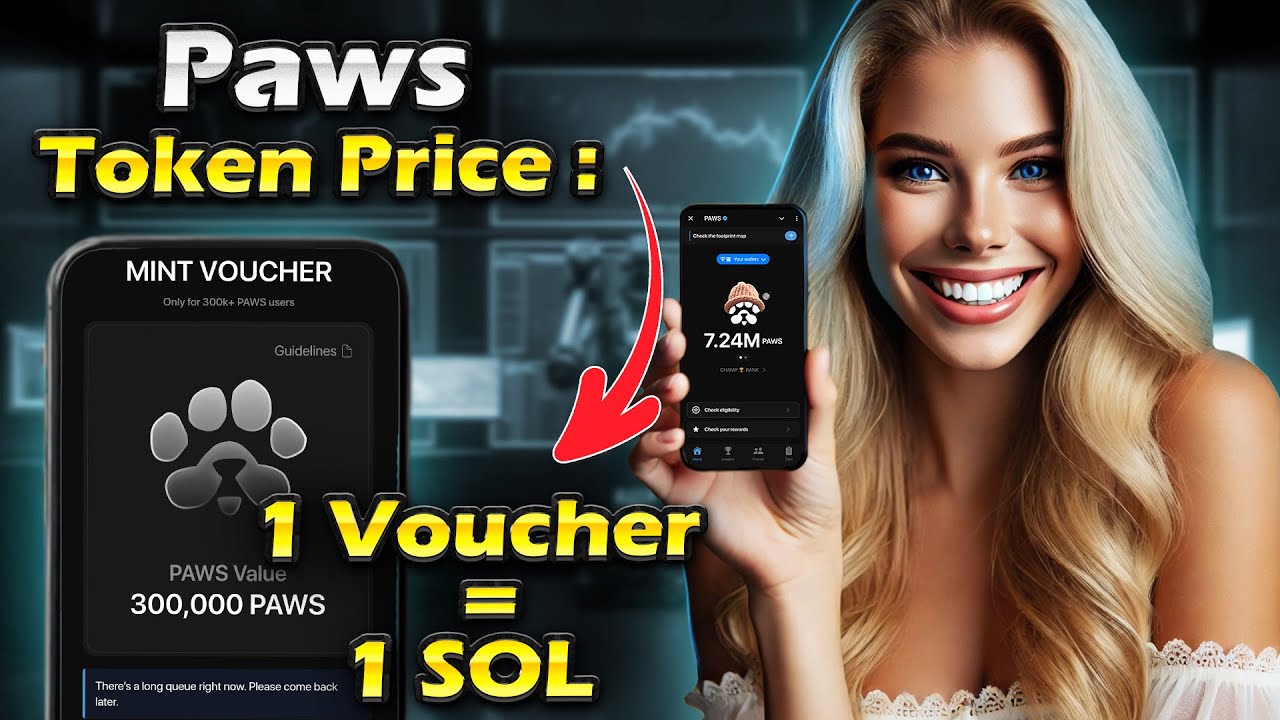 PAWS Token Price Revealed! 🚀| PAWS Listing date
