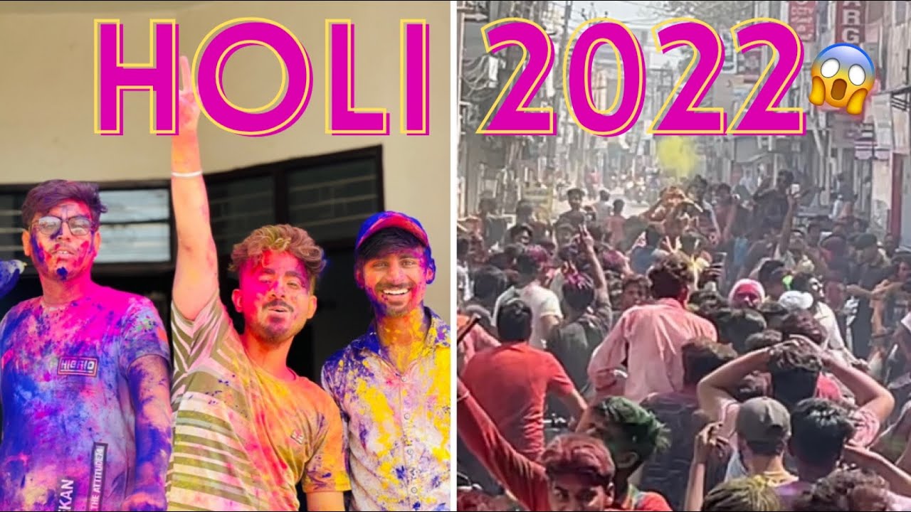 Aisi Holi Kabhi Nahi dekhi😳||Chetan Monga||Holi2022