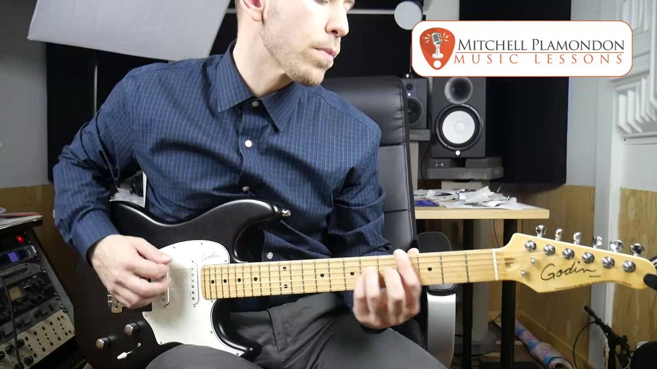 Awesome Rock/Metal Guitar Godin Session