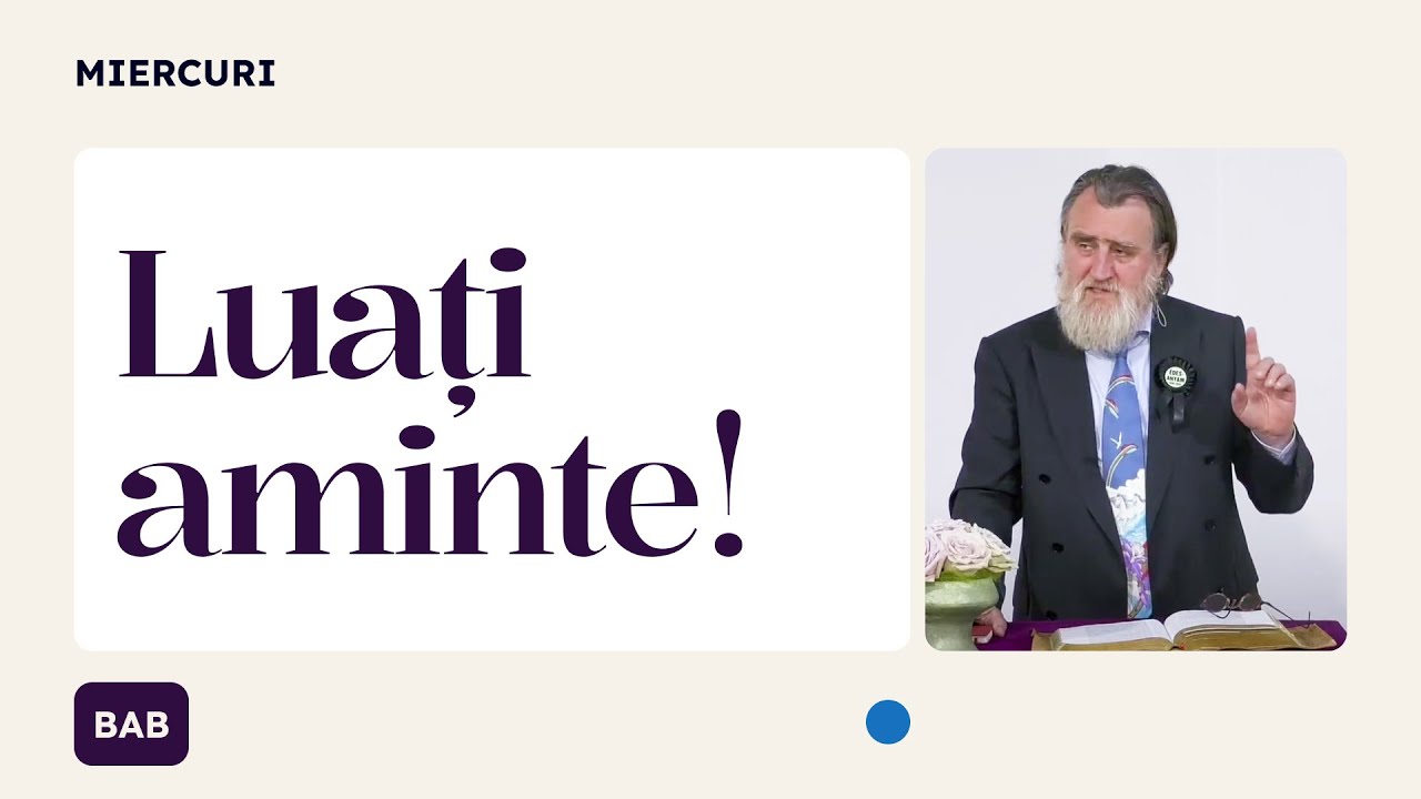 Luați aminte! | Iacob Coman