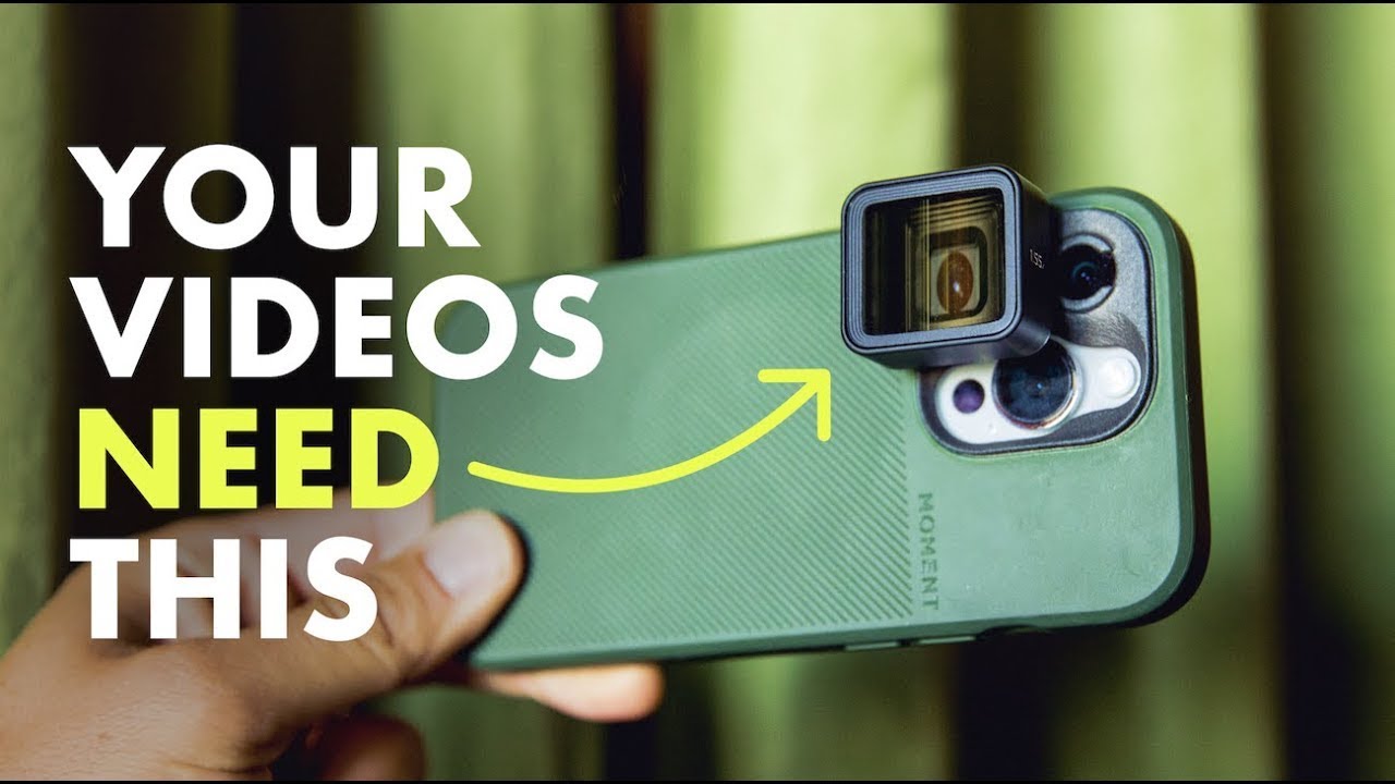 The Secret to Cinematic Phone Footage | NEW Moment 1.55x Lens