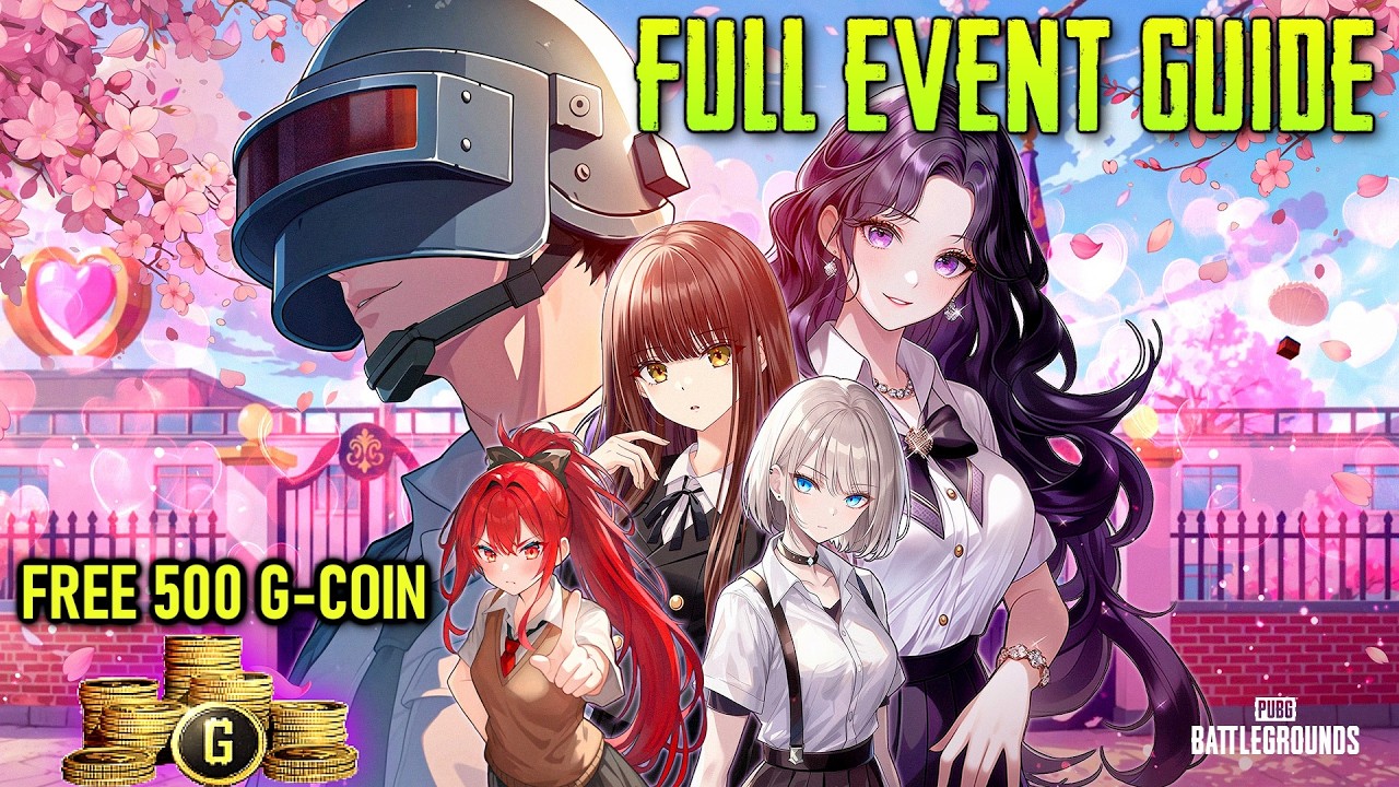 How to Win 500 G-Coin in PUBG Romantic Dinner Game Event