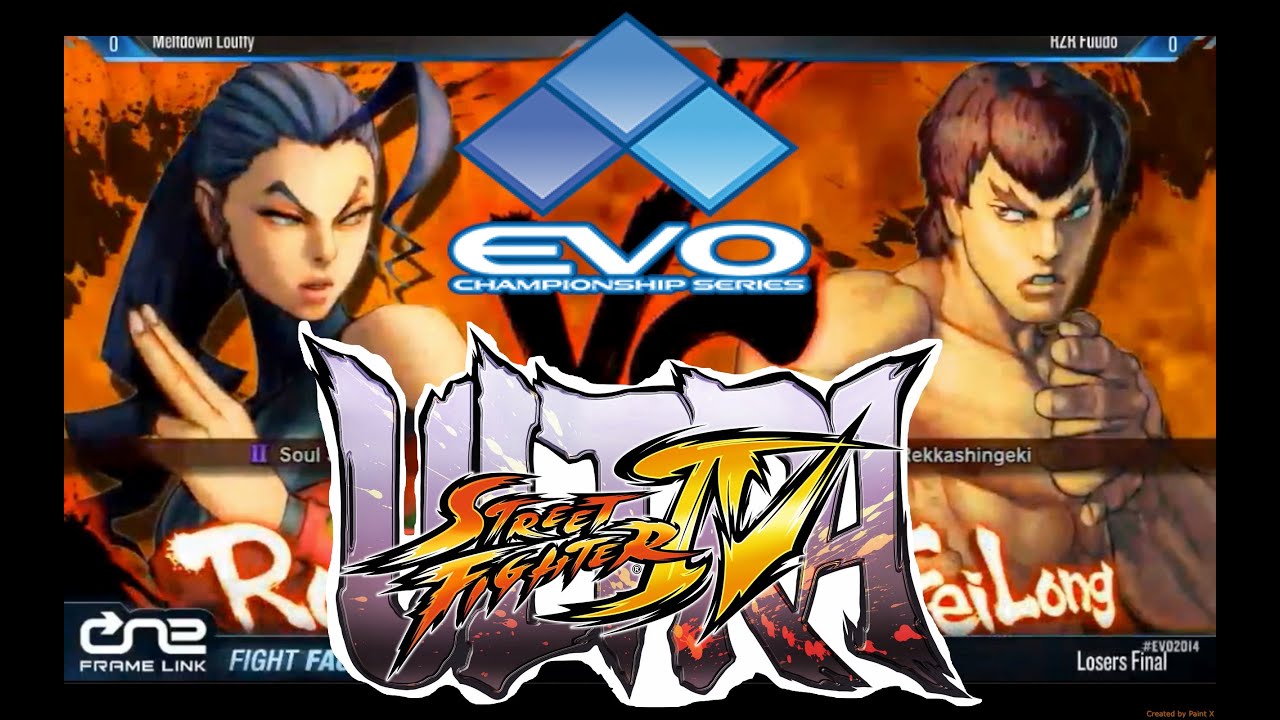 Meltdown Louffy (Rose) VS RZR Fuudo (Fei Long) EVO 2014 Ultra Street Fighter IV LOSERS Finals