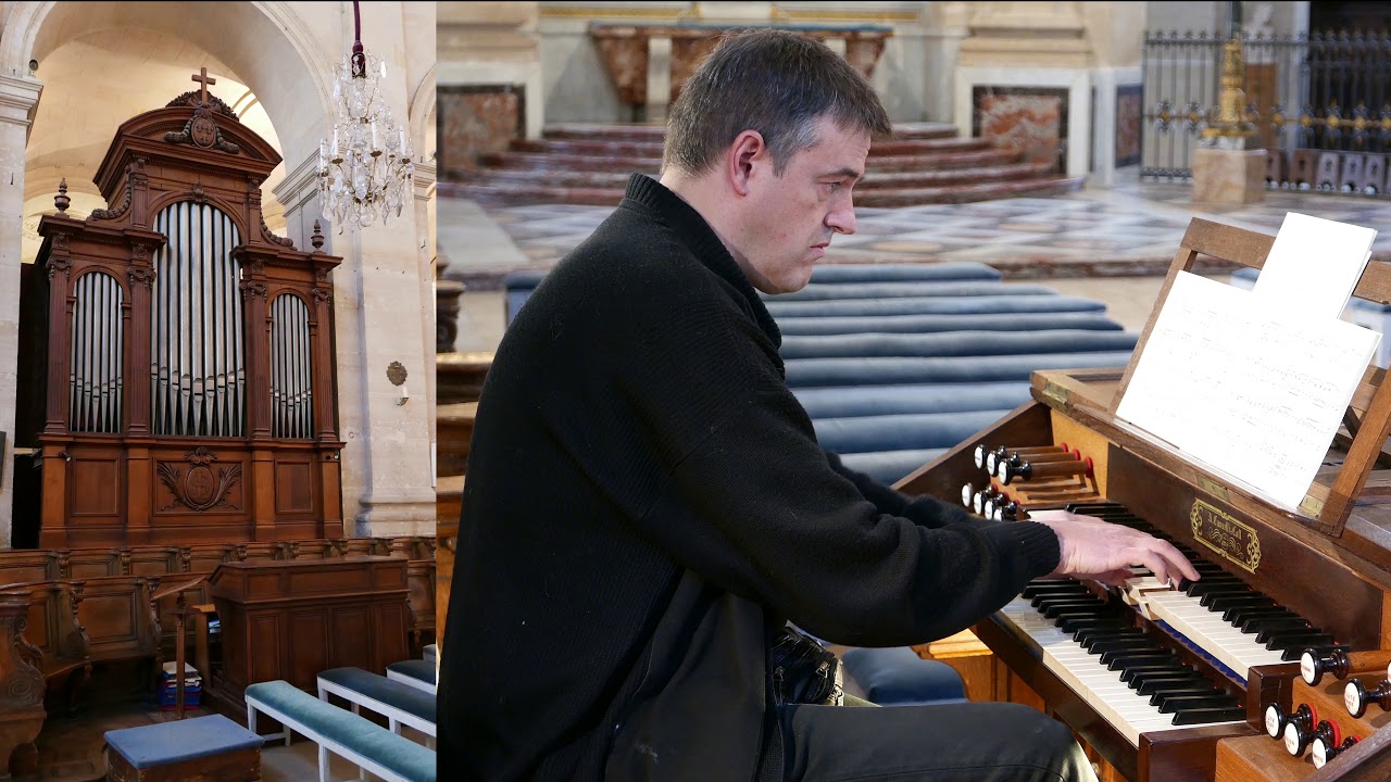 César Franck Petit Offertoire - Christian Ott, l'orgue de choeur, Cathédral St-Louis de Versailles