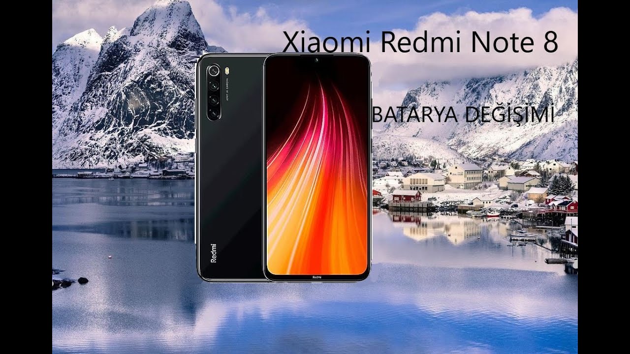 Xiaomi Redmi Note 8 Deji Batarya Değişimi