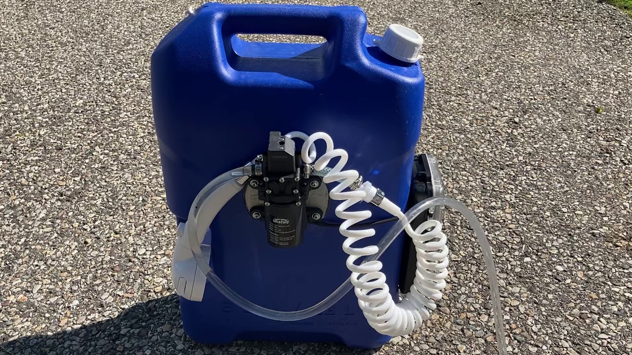 DIY Portable Rinse kit