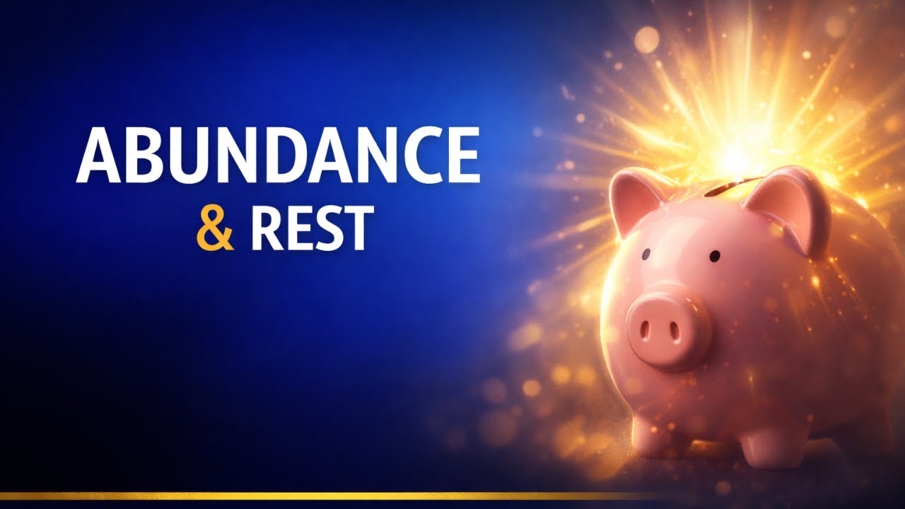 A Prayer for Overflow, Abundance, and Financial Rest | Proverbs 10:22