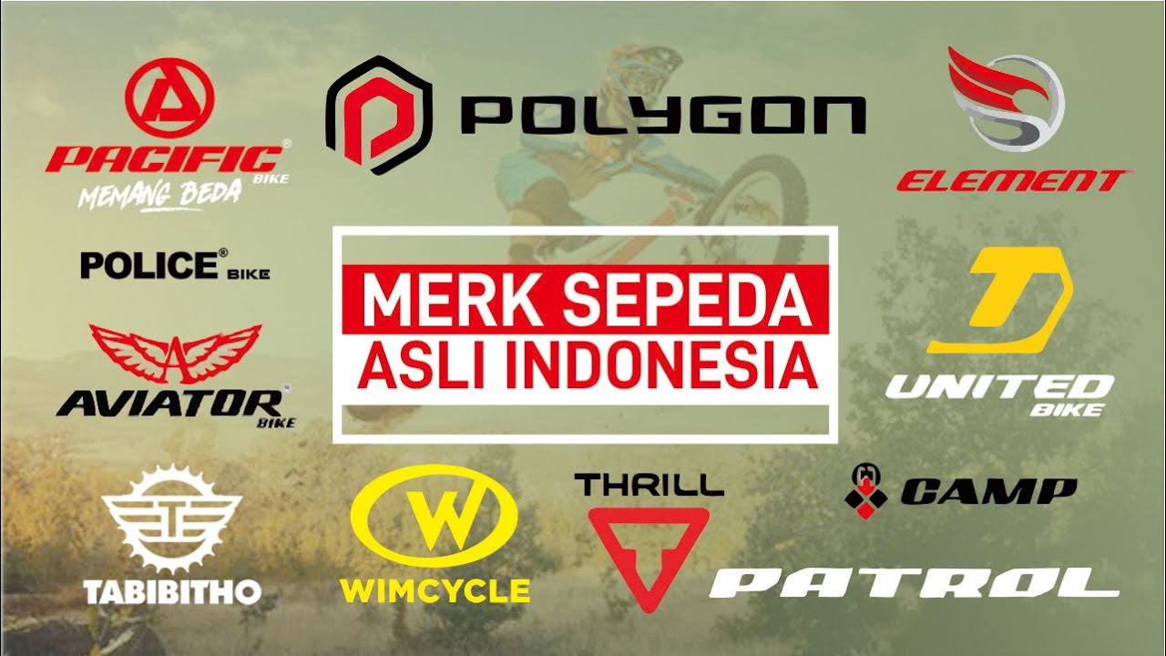 Merk - Merk Sepeda Asli Dalam Negeri   |  United Wimcycle Pacific Element Polygon