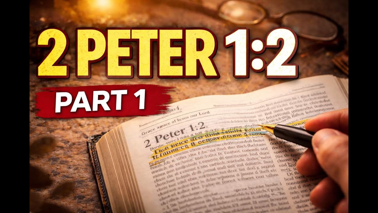 Breaking down 2 Peter 1:2 | Part 1