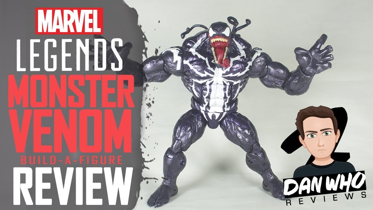 Marvel Legends Monster Venom Build-A-Figure Action Figure Toy Review