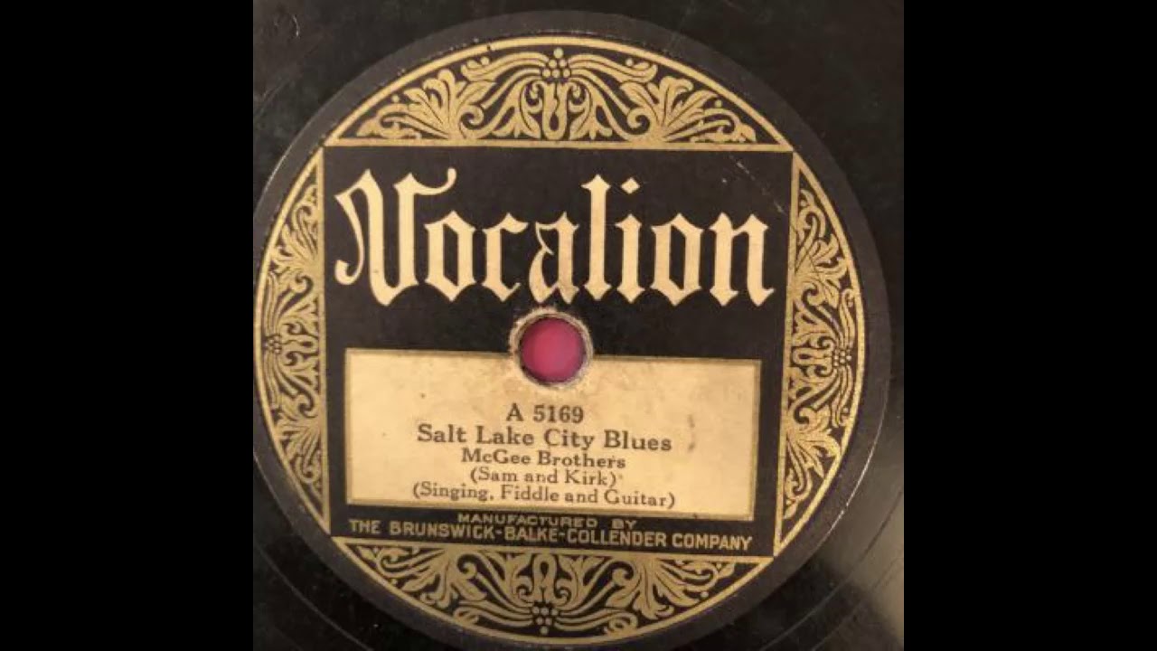 McGee Brothers-Salt Lake City Blues