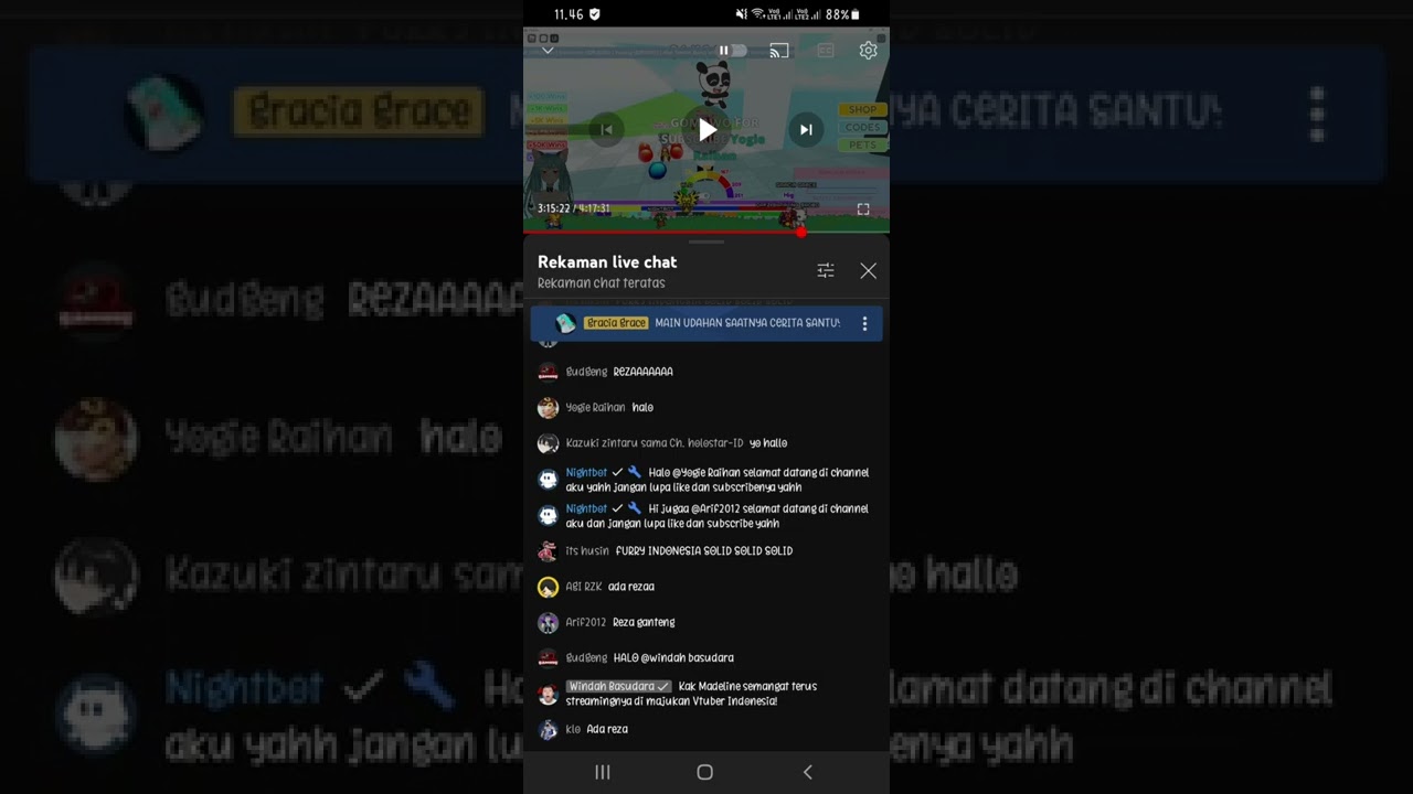KETIKA STREAMER KECIL KEDATANGAN STREAMER GEDE