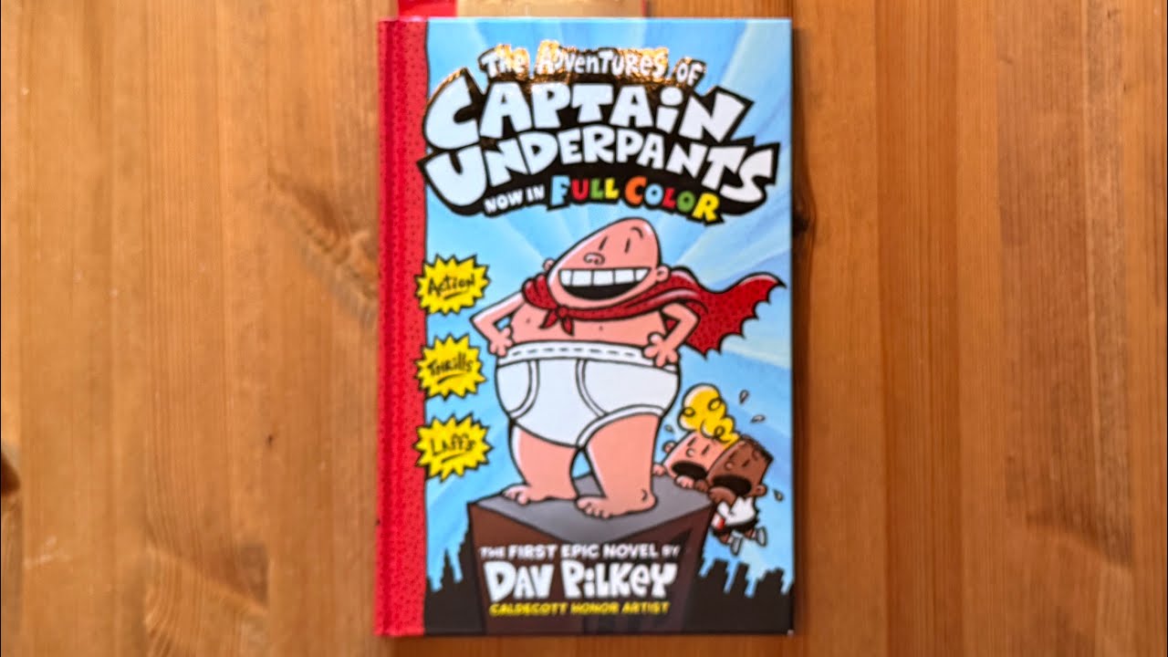 Ash reads The Adventures of Captain Underpants (Captain Underpants #1) part 4 by Dav Pilkey