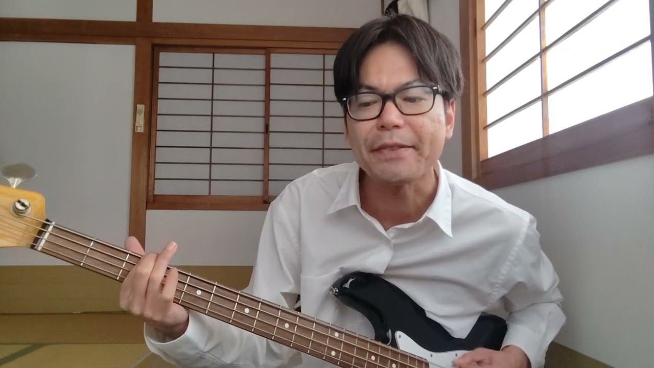 リズム/GLAY　ベース弾き語り