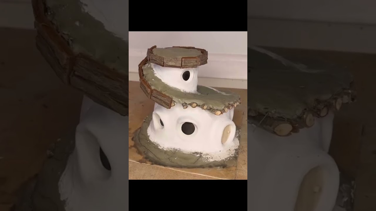 DIY Smurf House: Make Your Own Mushroom.