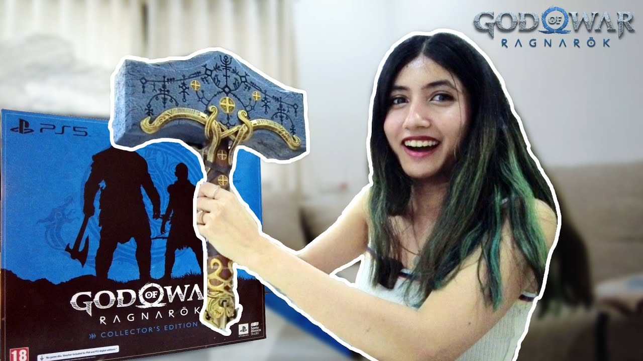 GOD OF WAR RAGNAROK COLLECTOR'S EDITION UNBOXING