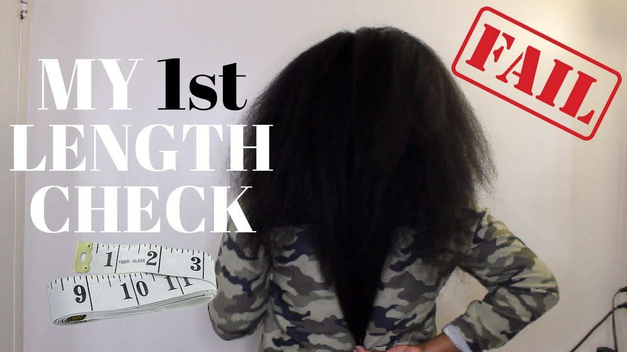 My FIRST Length Check | 20 inches of Natural hair!?